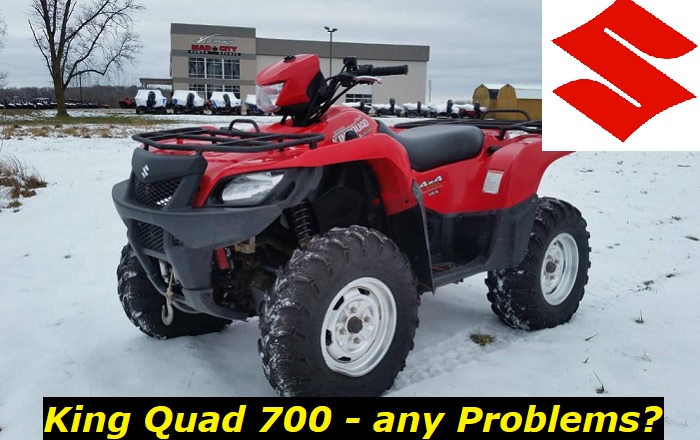 Suzuki King Quad 700 problems